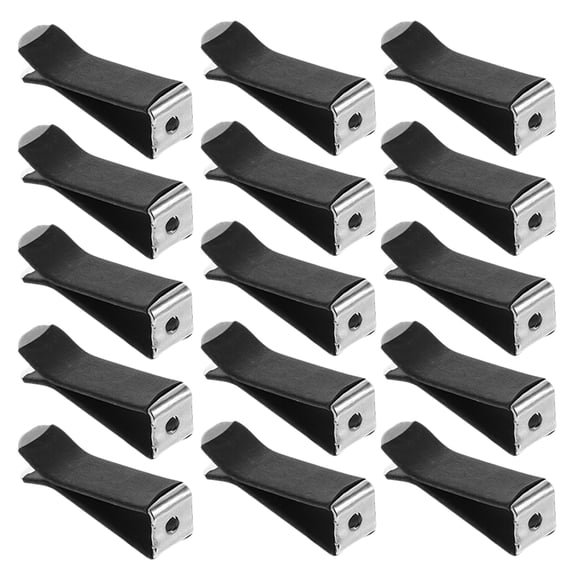 FUTUREORYY 60Pcs Durable Metal Car Air Vent Clips with Curved Surface Design