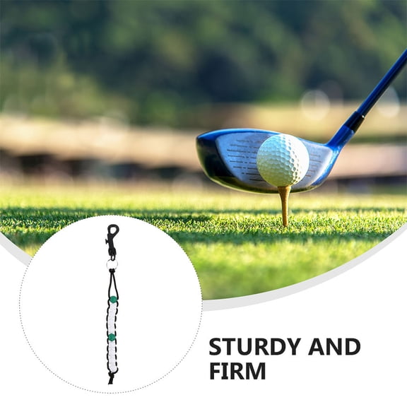 FUTUREORYY 6-Pack Plastic Golf Bead Counters for Outdoor Golfing with Simple, Stylish Design and Easy Use