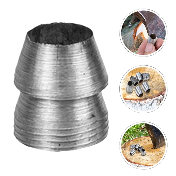FUTUREORYY 6Pcs Wedge For Hammer Handle Iron Grey Ergonomic Design For Handicraft Gardening