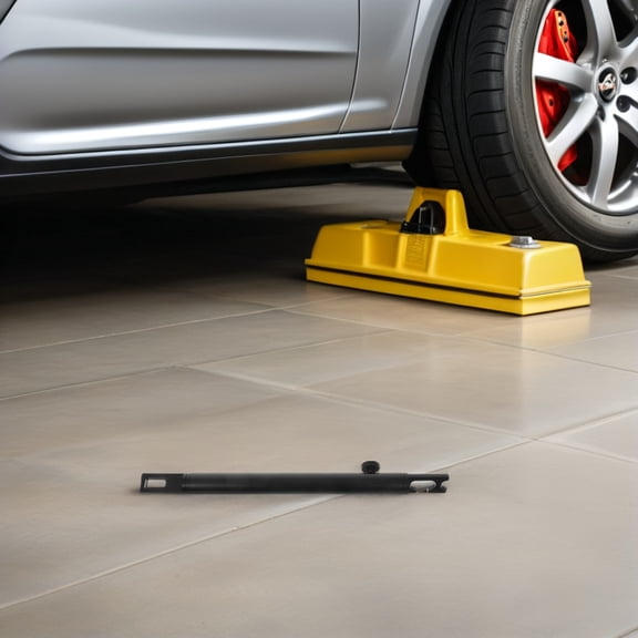 FUTUREORYY Black Adjustable Aluminum Hood Support Rod for Car Door and Trunk Lift - Stable Prop Tool