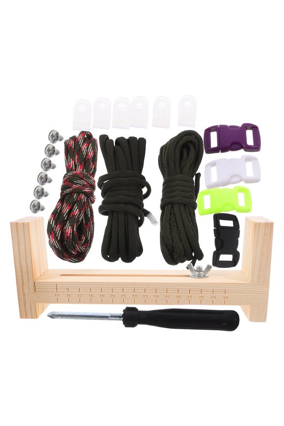 Braided Lanyard Lanyards Bracelet Maker Weaving Tool 1 Set