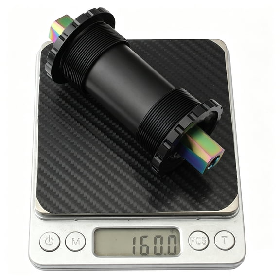 FUTUREORYY Alloy Square Taper Bottom Bracket with Ceramic Bearings for Folding and Road Bikes