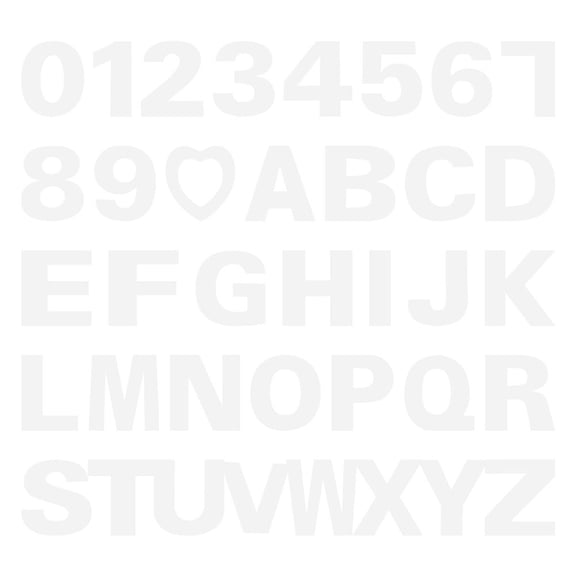 FUTUREORYY Alphabet Cake Stencil 37Pcs Reusable for Diy Baking with Number Heart Shapes Pet