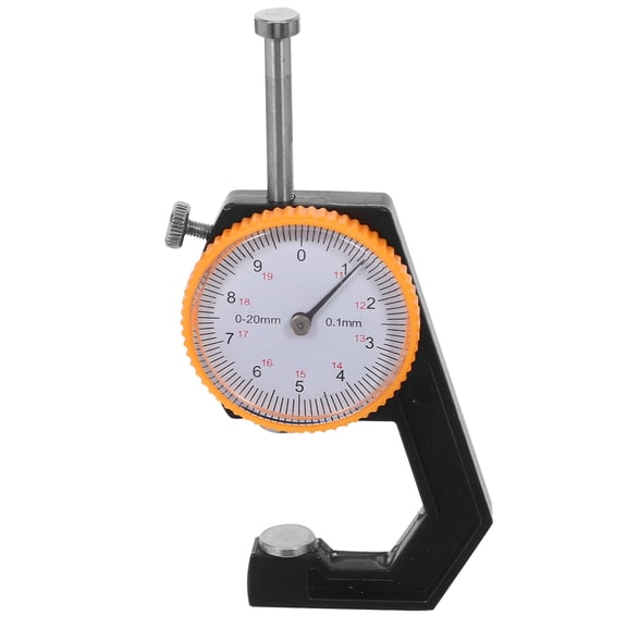FUTUREORYY Analog Dial Thickness Gauge for Precise Measurement of Paper Fabric and Film