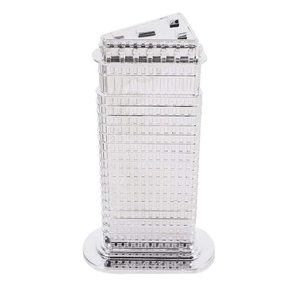 FUTUREORYY Architectural Model Ornaments Model Silver Alloy Home Decor 1Set