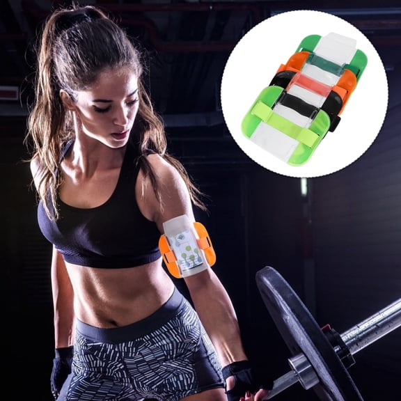 FUTUREORYY Arm Badge Holder Security Badge Holder for Workplace Use 5.7x5.38x0.04 Inch