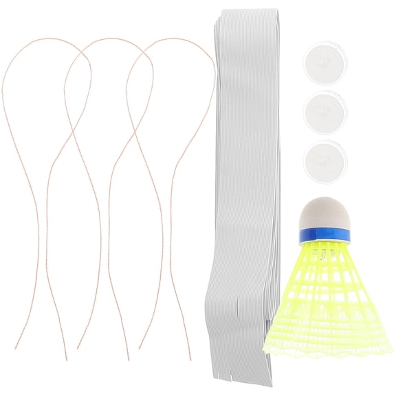 FUTUREORYY Automatic Rebound Badminton Trainer for Home Sport Use with Space Saving Hanging Feature
