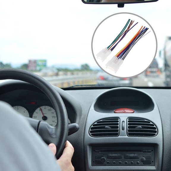 FUTUREORYY Car Radio Wire for Enhanced Sound Quality and Connection Upgrade