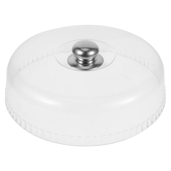 FUTUREORYY Acrylic Bakery Tray Cover Round Freshness for Cafe and Bakery Use, 1 Set
