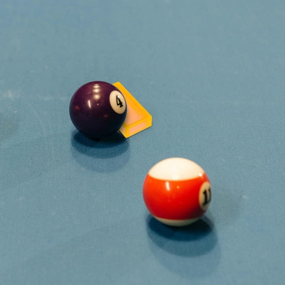 FUTUREORYY Ball Locator for Billiards Position Marking Orange Plastic 1Pack