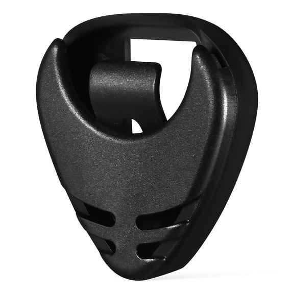 FUTUREORYY Black Guitar Pick Holder Self Adhesive Secure Spring Loaded Pick Organizer for Instrument Use