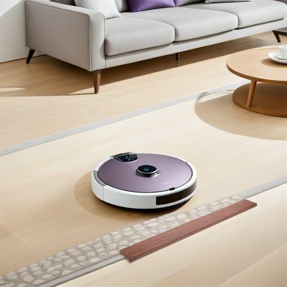 FUTUREORYY Brown Wooden Threshold Ramp for Indoor Use with Quiet Design and Stable Support