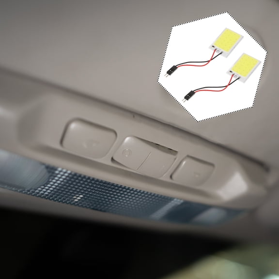 FUTUREORYY Car Led Panel 11x98x11in Cob Led Dome Light for Interior Enhancement 2Pcs PC Board