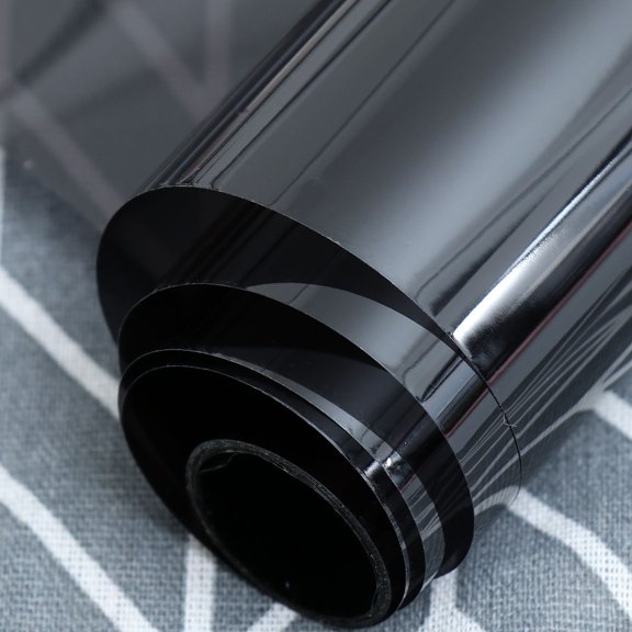 FUTUREORYY Car Window Protective Film Black Tint Film Reflects Sunlight Blocks Uv Rays Shatter Resistant