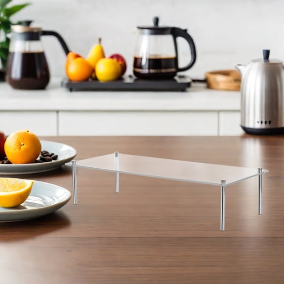 FUTUREORYY Clear Display Stand For Indoor Event With Modern Style And Acrylic Material 1Pack