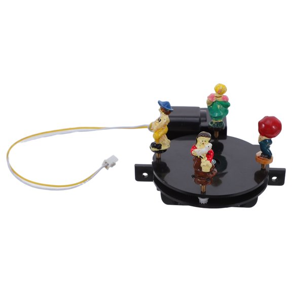 FUTUREORYY Clock Animated Movement Component Plastic for Cuckoo Clock Rotation Accessory with Quiet Smooth Drive