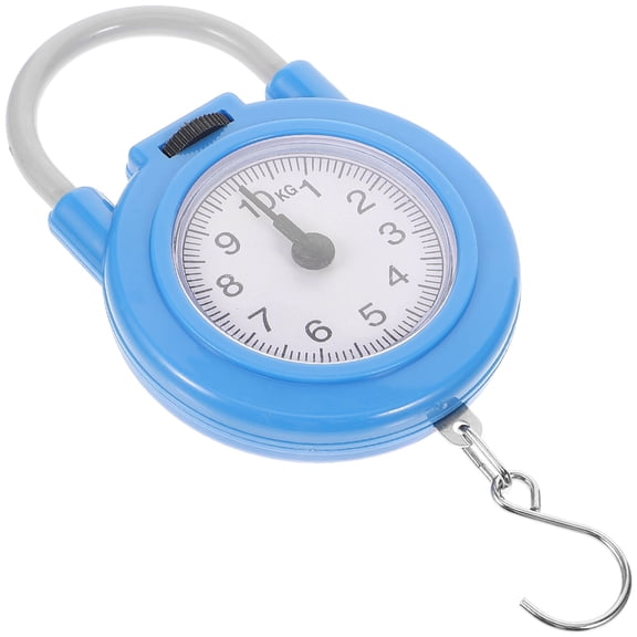 FUTUREORYY Compact Hanging Scale for Luggage Durable Travel Bag Weight Scale with Metal Hook
