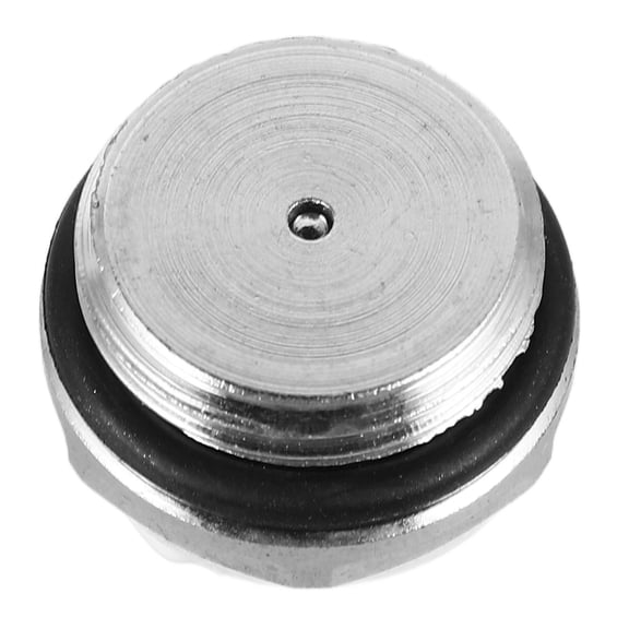 FUTUREORYY Radiator Exhaust Valve White Copper Thread Bleed Air Valve for Kitchen Hot Water Radiators