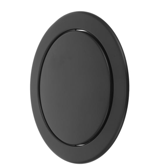 FUTUREORYY Countertop Waste Chute Recessed Design Metal Trash Can Lid Prevention for Home Kitchens 1Pcs