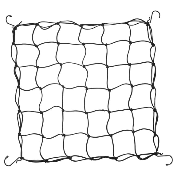 FUTUREORYY Garden Trellis Netting For Grow Tent Black Plastic Plant Support 1Pack