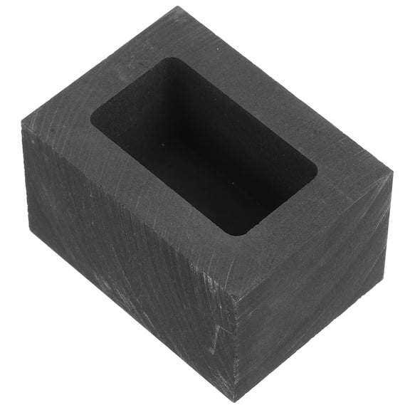 FUTUREORYY Graphite Ingot Mold for Jewelry Making Black 1Pack