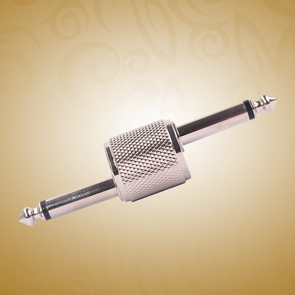 FUTUREORYY Guitar Effect Pedal 1Pack Silver Brass Plug Adapter for Optimal Performance in Professional Play