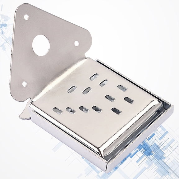 FUTUREORYY Guitar Tailpiece and Bridge 1Set Metal Triangle Mandolin Parts for Music Practice