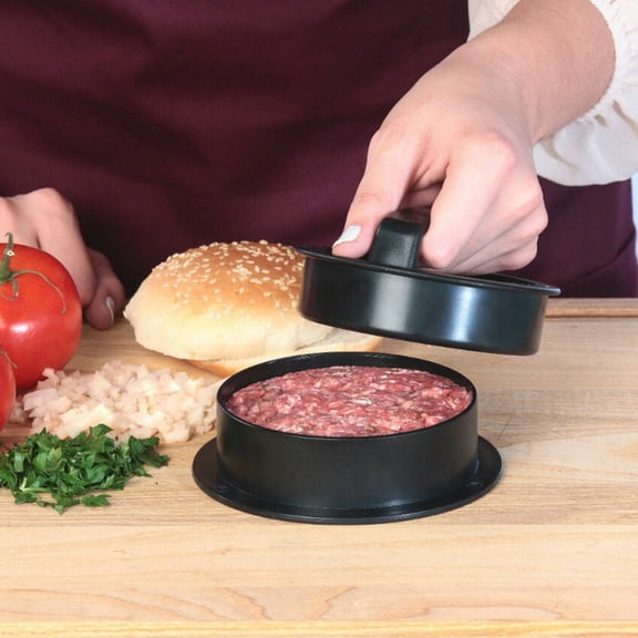 FUTUREORYY Non-Stick Hamburger Patty Press Tool 1 Piece Burger Masher for Chefs and Home Cooking