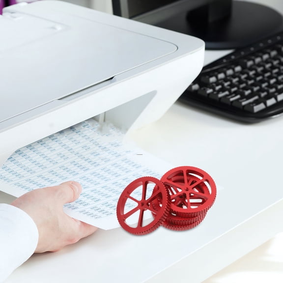 FUTUREORYY Red Plastic Platform Leveling Knob Set for 3D Printing 12 Pieces