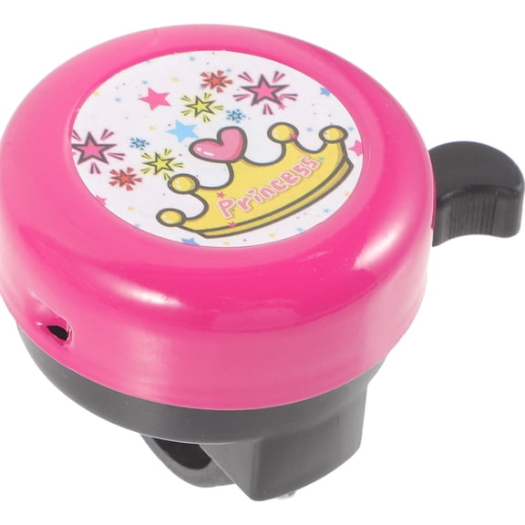 FUTUREORYY Handlebar Bike Bell in Rosy Color Offering Loud Ringing Tone and Sturdy Construction