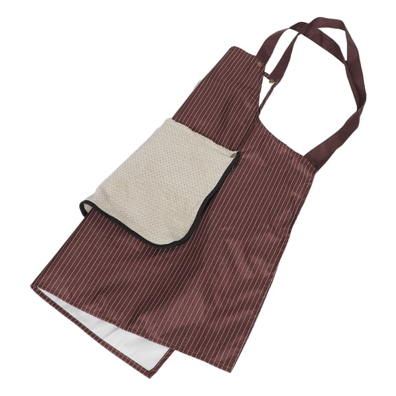 FUTUREORYY Heavy Duty Full Coverage Coffee Apron with Adjustable Fit for Cooking, BBQ, Grilling, Kitchen and Outdoor Use