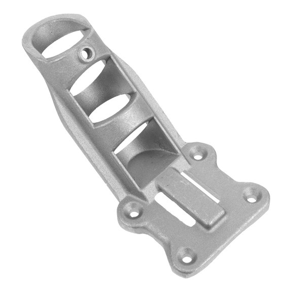FUTUREORYY Heavy Duty Flag Pole Bracket with Adjustable Angle for Wall Fence and Railing Mount