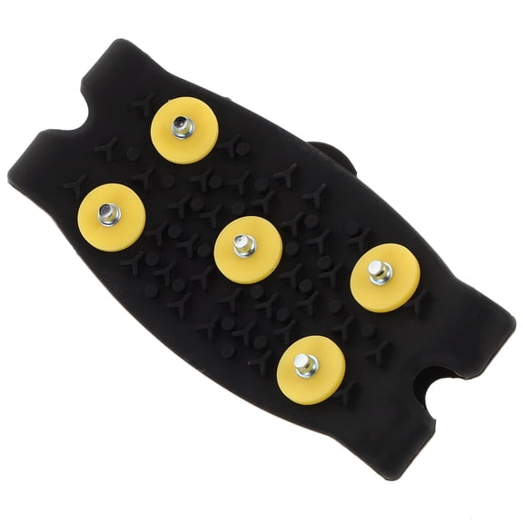 FUTUREORYY Ice Spikes Black Design for Men and Women Shoes Covers 1Pcs for Winter Use
