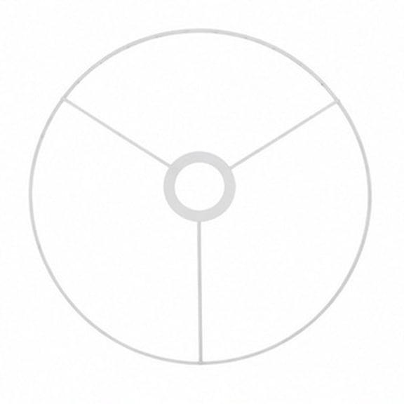 FUTUREORYY White Iron Lampshade Ring for Chandelier Pendant Light DIY Accessories