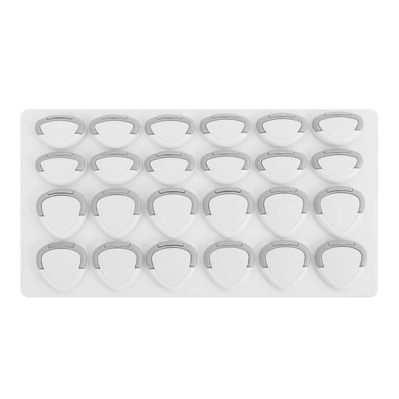 FUTUREORYY Ivory ABS Plug Guard Safe and Secure Insulation for Home 24Pcs
