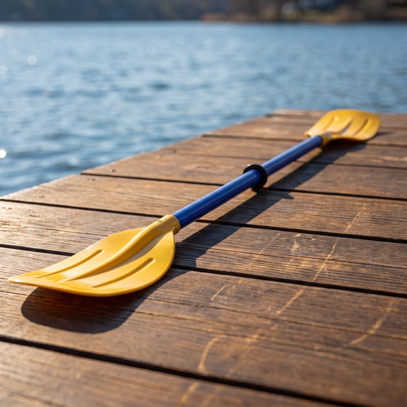 FUTUREORYY Kayak Paddle Plastic 140cm Double Blade for Adults and Boats