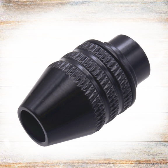 FUTUREORYY Lightweight Aluminum Black Keyless Drill Chuck with Three Jaw Clamping for Impact Driver Adaptation