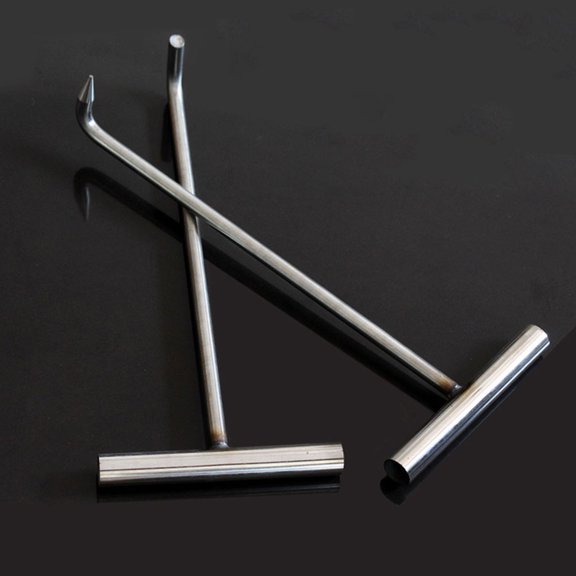 FUTUREORYY Manhole Lifting Hook Stainless Steel T Shaped for Pulling Goods 1Set