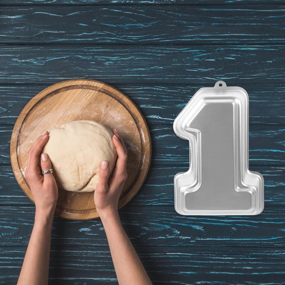 FUTUREORYY Metal Number Cake Pan for Baking Cakes Breads and Mousses in Home Kitchen