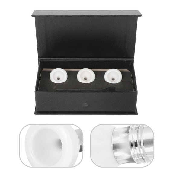 FUTUREORYY Mouthpiece Set Trumpet Mouthpiece in White Color for Beginners and Advanced Players with Simple Design