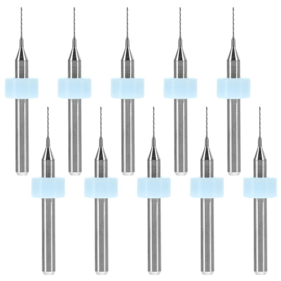 FUTUREORYY Nozzle Cleaner Kit 10Pcs Tungsten Steel Mini Drill Bits for 3D Printer Nozzles
