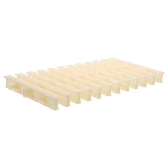 FUTUREORYY Outdoor Plastic Drainage Mat Light Yellow Non Slip Floor Tile for Mailbox Pool Overflow