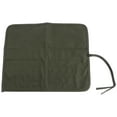 thumbnail image 1 of FUTUREORYY Painting Brush Storage Bag 1Set Green Canvas Roll Up Case For Painters And Calligraphers Portable Travel Use, 1 of 8