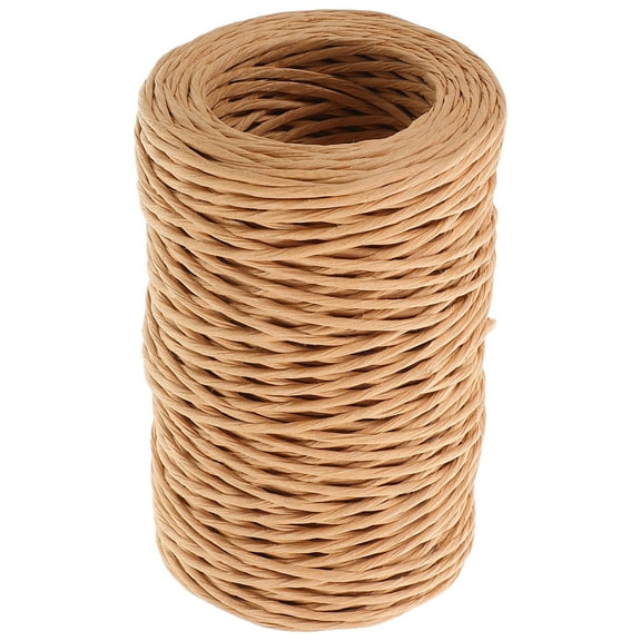 FUTUREORYY Paper Rope Weaving Material 1 Roll for Lampshade Craft Projects with Chinese Southeast Asian Style