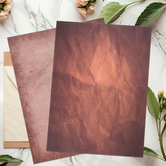 FUTUREORYY Parchment Printer Paper Writing Paper Assorted Color Letter Writing Kit 48 Sheets