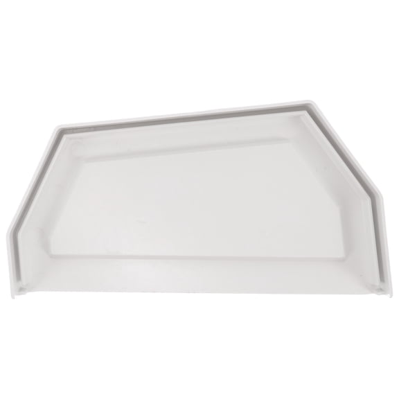 FUTUREORYY Plastic Gutter Downspout End Caps Simple and Convenient Design PVC White 1Pack