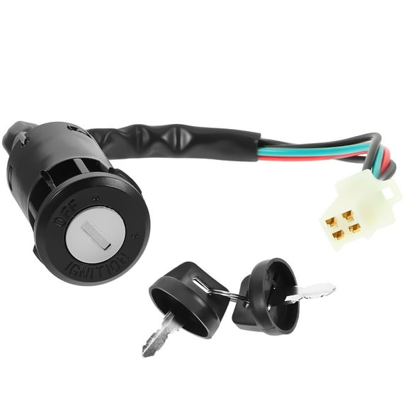 FUTUREORYY Plastic Metal Ignition Switch for ATV Motorcycle 1 Set 39.0X1.4X1.4in Maintenance Replacement