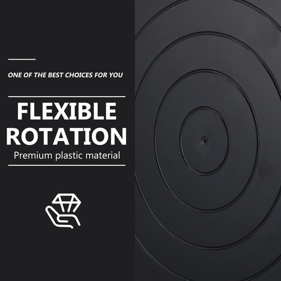 FUTUREORYY Premium Plastic Clay Turntable with Smooth Rotating Bearing for Pottery Floral Arranging
