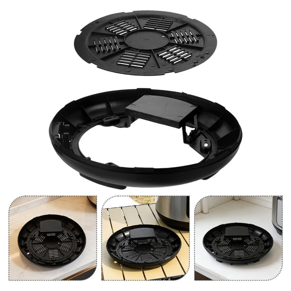 FUTUREORYY Black Plastic Electric Pressure Cooker Base, Heat Resistant, for Home