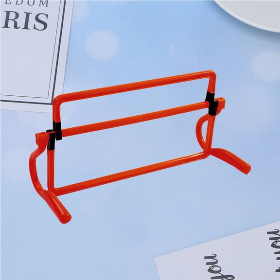FUTUREORYY Red Football Training Hurdles for Soccer Agility and Footwork Power Outdoor Exercise Gear
